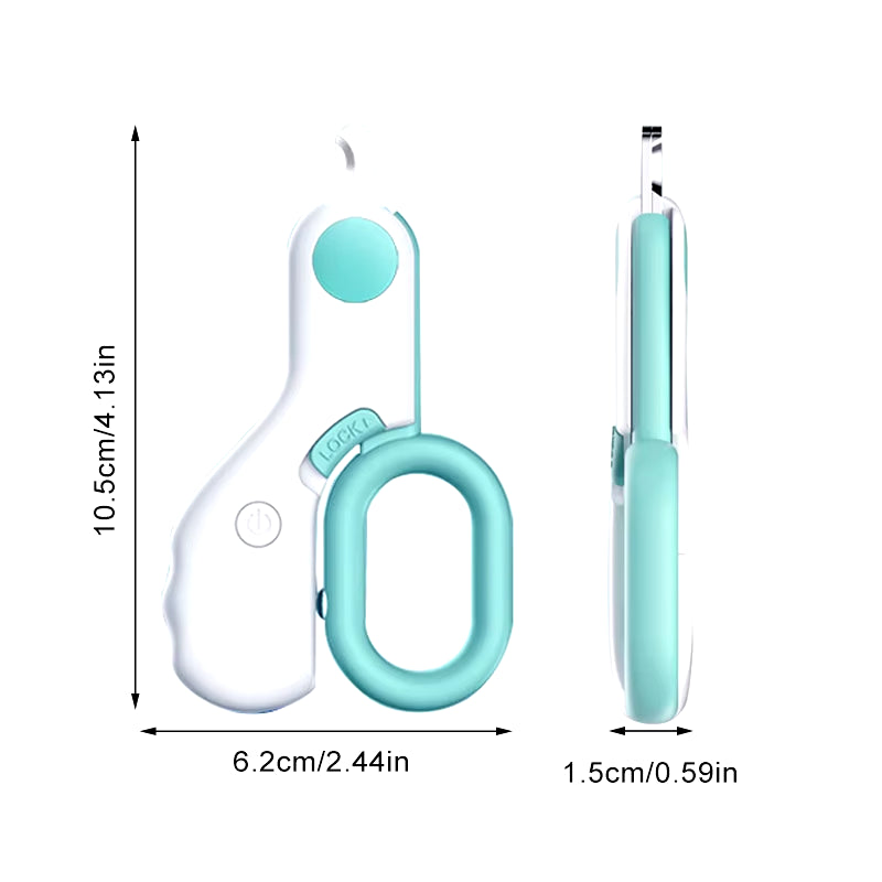 Professional Pet Nail Clipper LED Light Pet Nail Clipper Claw Grooming Scissors for Small Dogs Cats Scissors Dog Accessories